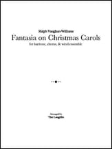 Fantasia on Christmas Carols Concert Band sheet music cover